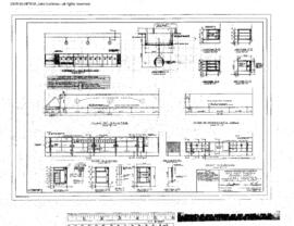Great Northern Engineering Drawing, Depot at Wolf Point, Montana, 1963