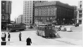 Seattle Municipal Railway cable car 20, Seattle, Washington, 1940