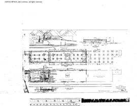 Northern Pacific Engineering Drawing, Freight House at Toppenish, Washington, 1931