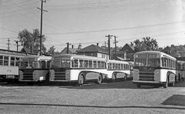 Seattle Transit System Bus 303, Seattle, Washington, 1940