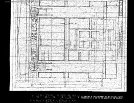 Northern Pacific Engineering Drawing, Powell-Sanders Warehouse at South Bend, Washington, 1915