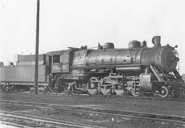 Great Northern Steam Locomotive 3108 at Hillyard, Washington, 1935