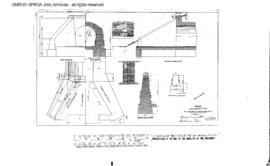 Burlington Northern Engineering Drawing: 8 Foot Concrete Arch Culvert, Culverts, undated