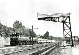 Chicago, Milwaukee, St. Paul and Pacific Railroad passenger train number 16, Olympian Hiawatha, a...