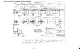 Northern Pacific Engineering Drawing: General Plan, Bridge 51 - Bitter Root River, Grantsdale, Mo...