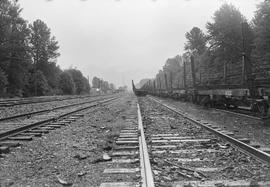 Burlington Northern yard at Lester, Washington, circa 1972.