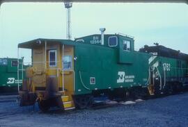 Burlington Northern 12564 at Everett, Washington in 1991.