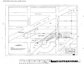 Great Northern Engineering Drawing, Diesel Fueling Facilities at Interbay, Washington, 1970