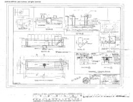 Great Northern Engineering Drawing, Car Shop at Interbay, Washington, 1969