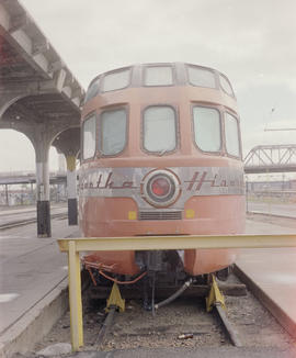 Chicago, Milwaukee, St. Paul & Pacific Railroad Company observation car, Cedar Rapids at Denv...