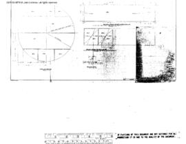 Spokane, Portland, and Seattle Railway Engineering Drawing, Oil Tank at Wishram, Washington, 1955