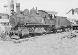 Inland Empire Paper Company steam locomotive 924 at Spokane, Washington on May 06, 1950.