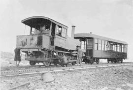 Manitou & Pike'S Peak Cog Railway Steam Locomotive Number 3 at Pike'S Peak, Colorado, circa 1...