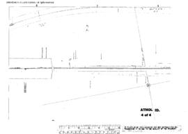 Plat Map of Northern Pacific Facilities at Athol, Idaho, undated