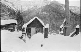 Northern Pacific house at Stampede, Washington, circa 1960.