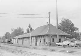 Chicago, Milwaukee, St. Paul & Pacific Railroad Company passenger station at St. Maries, Idah...