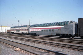 American Rail Tours passenger car 540 at Willbridge, Oregon in 1987.