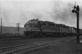 Northern Pacific Diesel Locomotive 5400, Seattle, Washington, undated