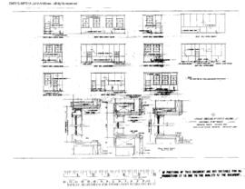 Spokane, Portland, and Seattle Railway Engineering Drawing, Maintenance of Way Building at Vancou...