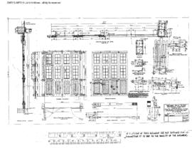 Spokane, Portland, and Seattle Railway Engineering Drawing, Roundhouse at Vancouver, Washington, ...