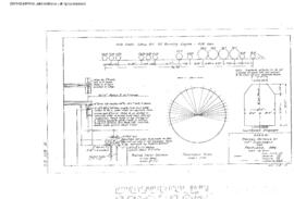 Spokane, Portland and Seattle Railway Engineering Drawing: Details - 110 Foot Turntable, Turntabl...