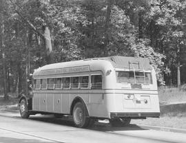 Northern Pacific Transport bus, in 1956.