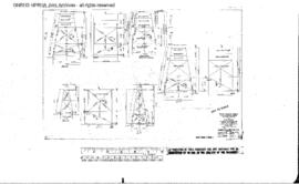 Spokane, Portland and Seattle Railway Engineering Drawing: Shop Plan - General Plan, Bridge 269.1...