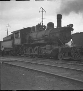 Pacific Coast Railroad steam locomotive number 16 at Seattle, Washington in 1949.