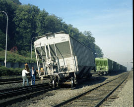 Burlington Northern accident at Tacoma, Washington in 1981.