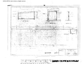 Great Northern Engineering Drawing, Car Shop at Interbay, Washington, 1970