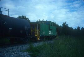 Burlington Northern 12511 at Cherry Point, Washington in 1993.