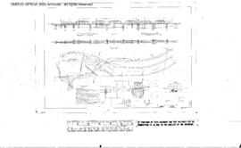 Camas Prairie Railroad Engineering Drawing: General Plan/Map/Profile, Bridge 126 - Clearwater Riv...