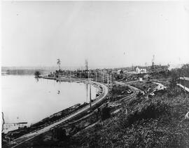 Seattle Municipal Railway Track, Seattle, Washington, circa 1890