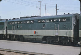 Northern Pacific Diesel Locomotive 6503B at Seattle, Washington, 1962