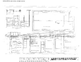 Spokane, Portland, and Seattle Railway Engineering Drawing, Yard Office at Willbridge, Oregon, 1953
