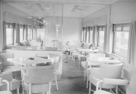 Interior View of Northern Pacific Railroad Observation Car Number 392 at Seattle, Washington, cir...