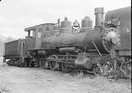 Puget Sound & Baker River Railway Steam Locomotive Number 2 at Hamilton, Washington in Septem...