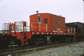 Great Northern Caboose X180 at Vancouver, British Columbia, 1968