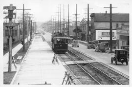 Seattle & Rainier Valley Railway Car 109 in Seattle, Washington, 1934