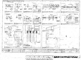 Burlington Northern Engineering Drawing, Car Shop, One Spot at Lincoln, Nebraska, 1982