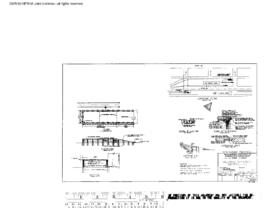 Northern Pacific Engineering Drawing, Unloading Ramp and Platform at Aberdeen, Washington, 1970