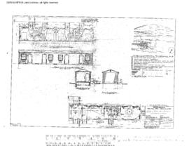 Spokane, Portland, and Seattle Railway Engineering Drawing, Unnamed Structure at Wishram, Washing...