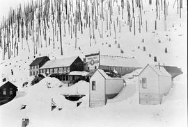 A Great Northern Railway accident at Wellington, Washington in March 1910.