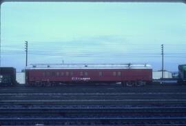 Burlington Northern 3423 at Spokane, Washington in 1986.