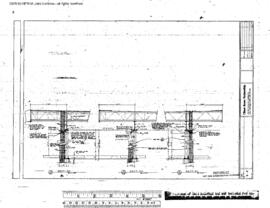 Amtrak Engineering Drawing, Amtrak Depot at Tacoma, Washington, 1983