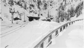 Northern Pacific tunnel at Martin, Washington, circa 1944.