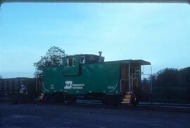 Burlington Northern 12553 at Everett, Washington in 1991.