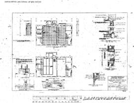 Northern Pacific Engineering Drawing, Depot at Helena, Montana, 1970