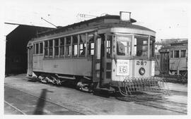 Seattle Municipal Railway Car 267, Seattle, Washington, circa 1940