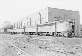 Chicago, Milwaukee, St. Paul & Pacific Railroad Company diesel locomotive number 82a at Tacom...